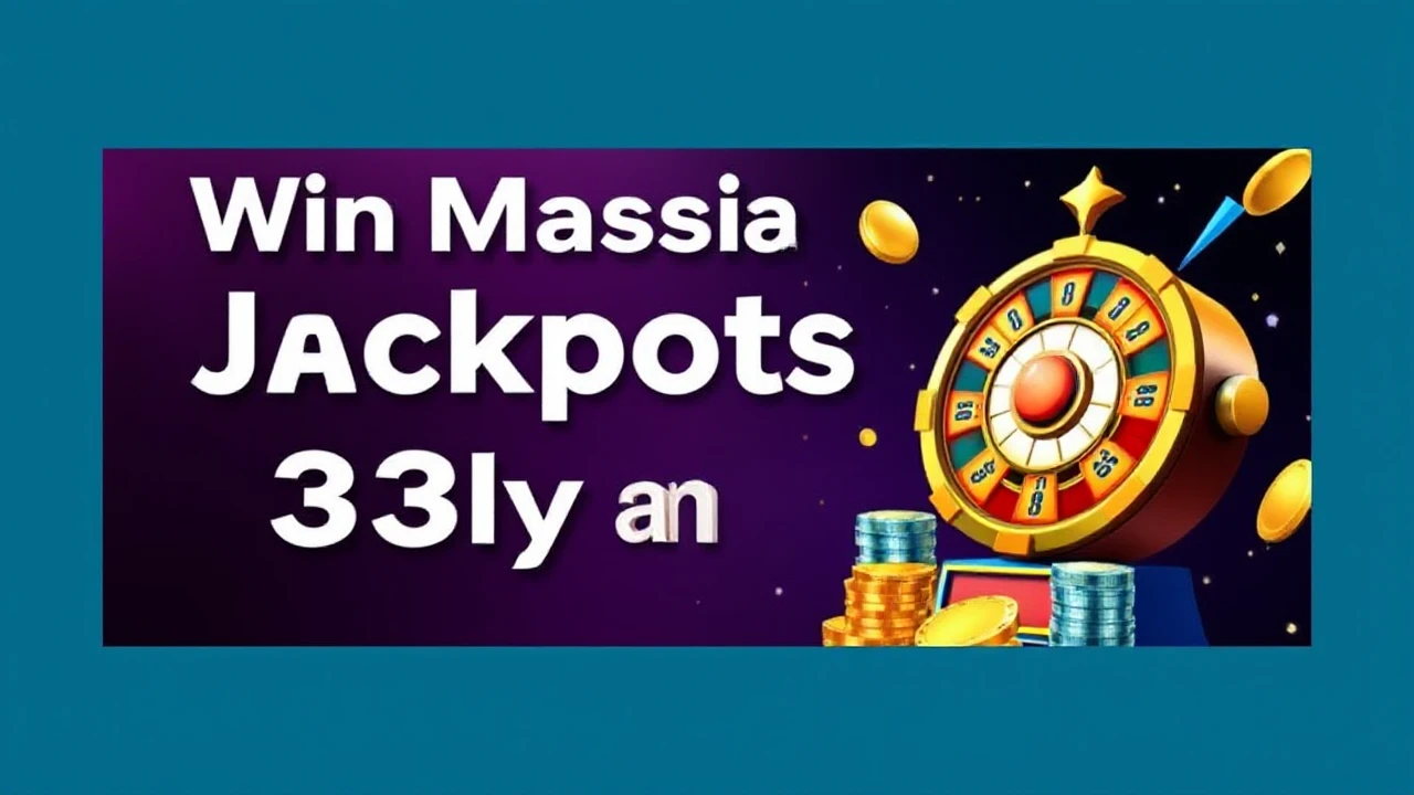 Win Massive Jackpots Daily at 33win